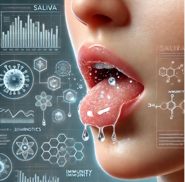 '타액'으로 열리는 비침습적 진단 시대 ... 혈당부터 호르몬까지 상용화... - 뉴스 썸네일 이미지